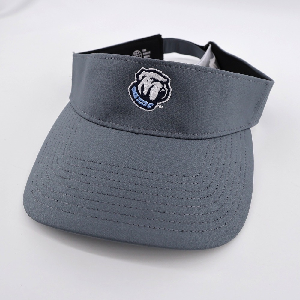 NEW Adidas Citadel Bulldogs Adjustable Athletic Visor Gray‎ Unisex OSFM